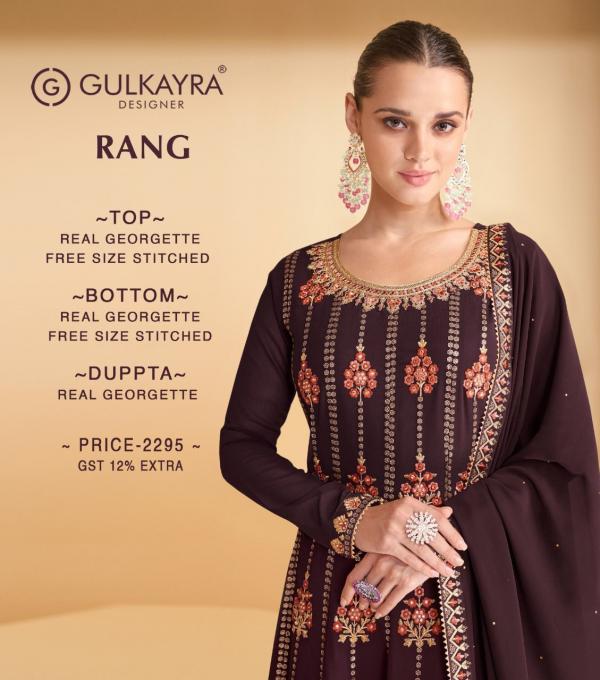 Gulkayra Rang 7171 Colour Designer Salwar Kameez Collection